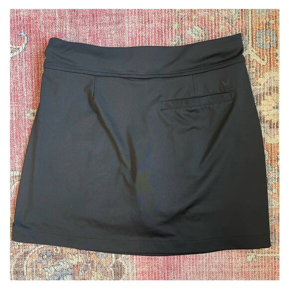 Callaway Womens Solid TrueSculpt™ Skort, Black, Small - Picture 5 of 6
